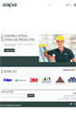 Mobile Screenshot of comerciozapa.com.br